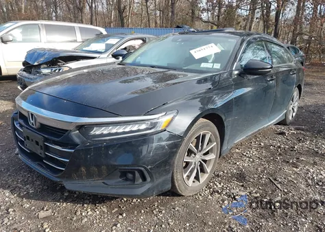 2021 Honda Accord Ex-L from USA, damaged, VIN 1HGCV1F54MA050666